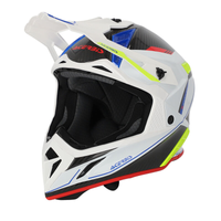 ACERBIS kiiver Impact Steel Carbon 2206 valge/must
