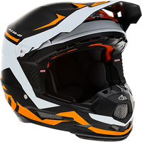 6D hjelme ATR-2Y Drive mat orange/sort