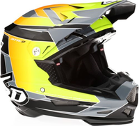 6D helm ATR-2 Impact geel/oranje