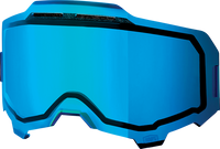 Lente per occhiali 100% Armega Dual con specchio blu