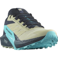 SALOMON shoes Sense Ride 5 alfalfa/carbon/peacock blue