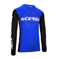 Maglia ACERBIS MX J Track Inc blu/nera