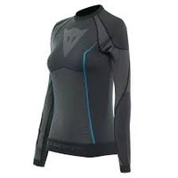 DAINESE maillot thermique Dry manches longues Femme noir/bleu