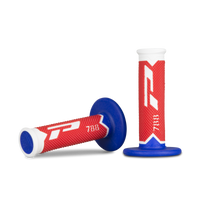 Manopole PROGRIP 0788 bianco/blu/rosso