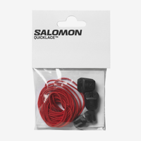 SALOMON greito užsirišimo batų raištelių rinkinys Quicklace raudona/juoda