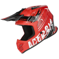 Kask ACERBIS Profile junior czerwono-czarny