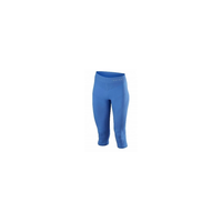 FALKE pantaloni termici 3/4 Donna blu
