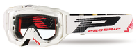 PROGRIP akiniai 3303 Vista balti su skaidriais 3310 su XLens