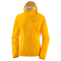 Veste à capuche SALOMON Lightning WP W jaune