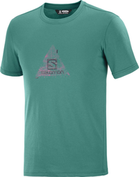 SALOMON marškinėliai Explore Blend Tee green