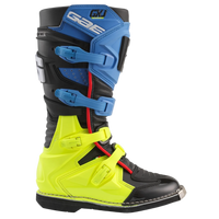 GAERNE Stiefel GX J schwarz/blau/gelb fluo