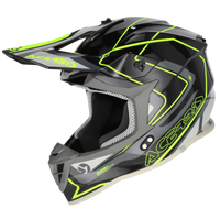 ACERBIS helmet Linear 2206 black/yellow fluo