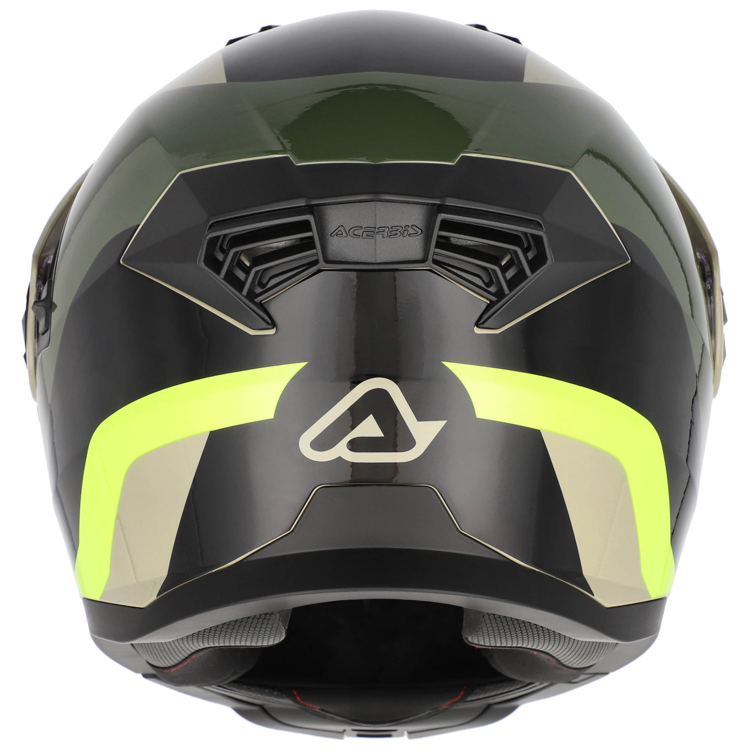 Casque ACERBIS Rider Graphic vert/marron
