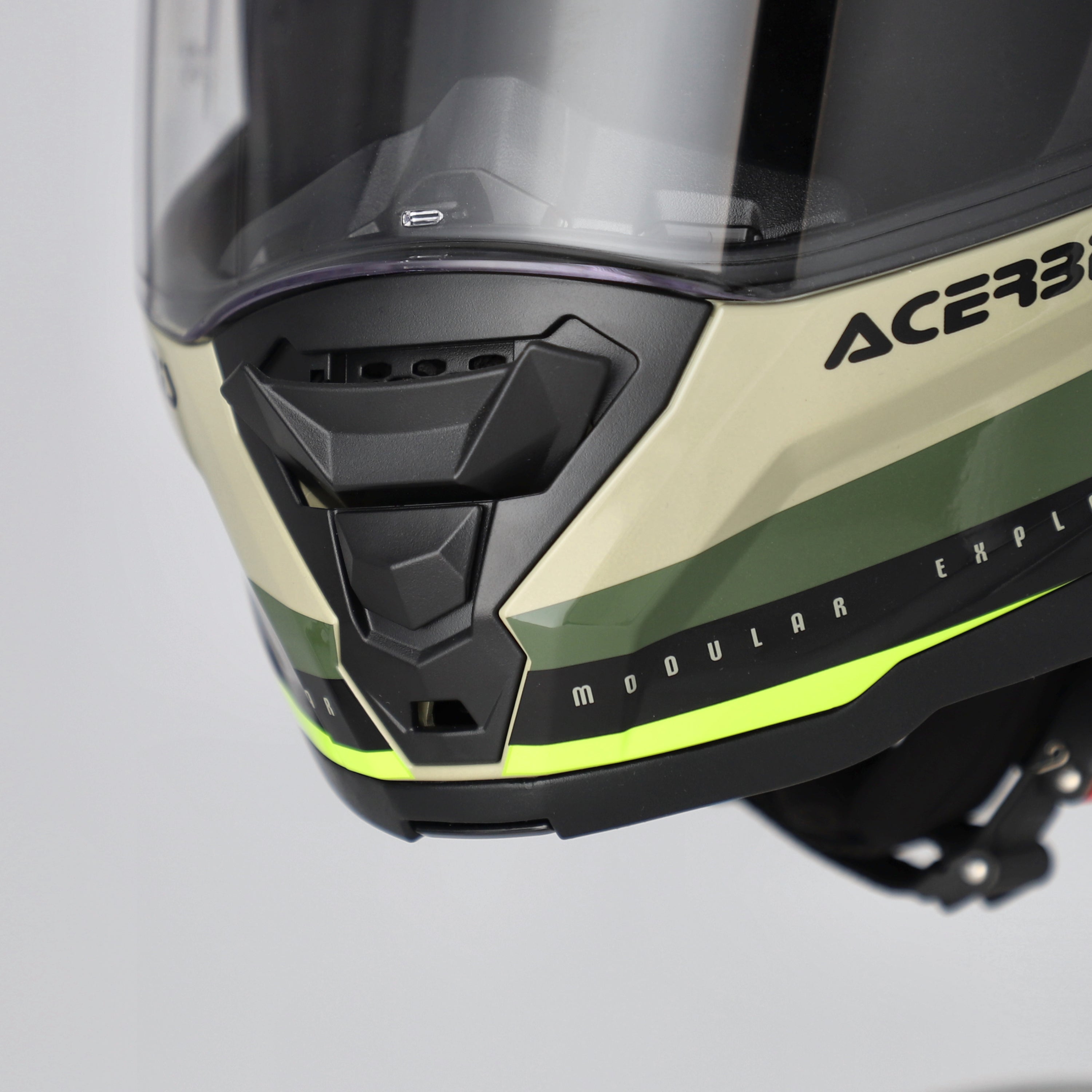 Casque ACERBIS Rider Graphic vert/marron