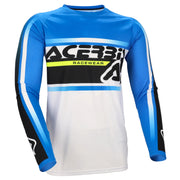 ACERBIS trøje MX Linear Kid hvid/blå