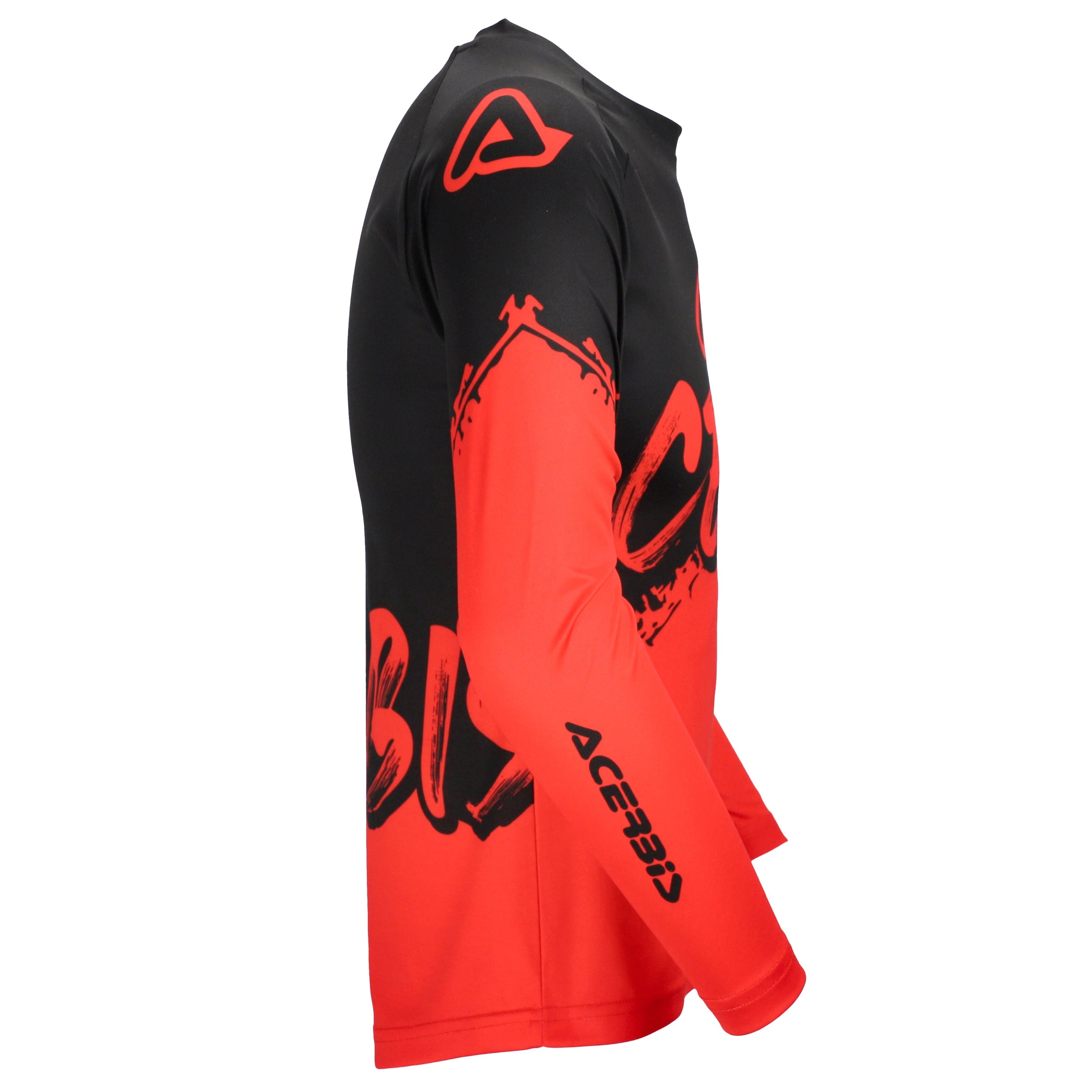 ACERBIS trøje MX Linear Kid sort/rød