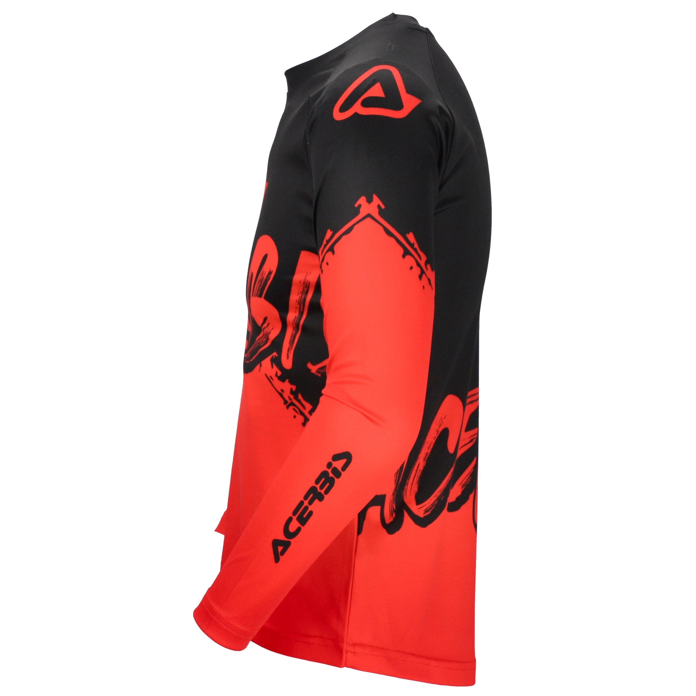 ACERBIS trøje MX Linear Kid sort/rød