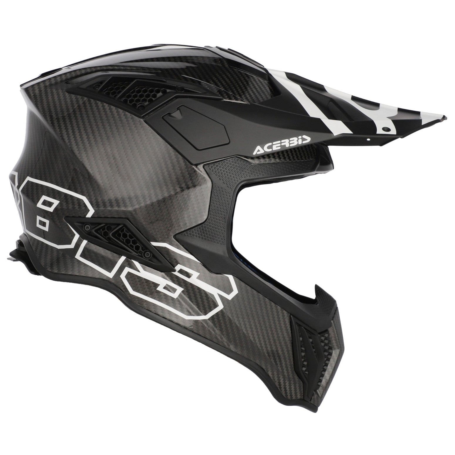 ACERBIS helm Airstrike-C zwart/wit