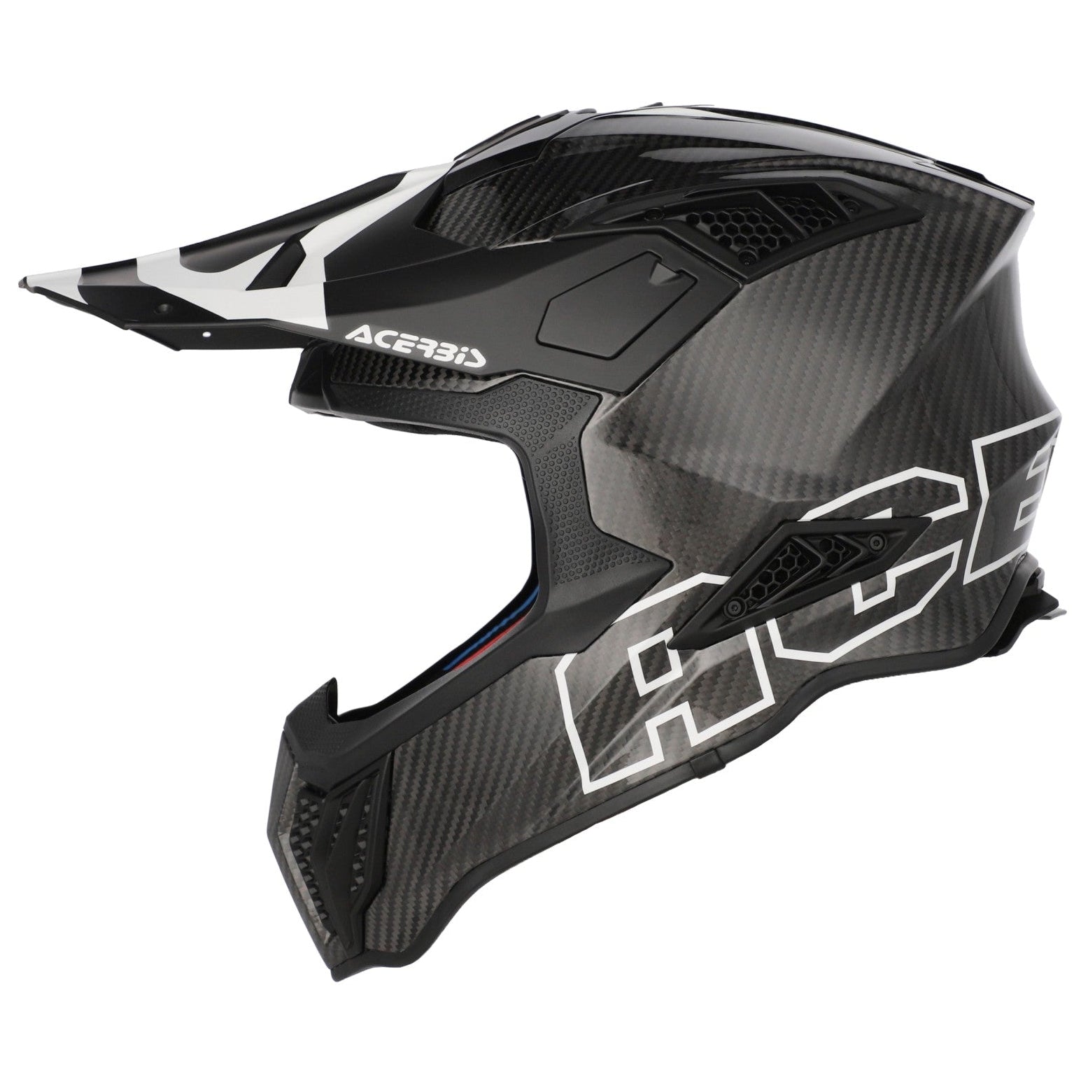 ACERBIS helm Airstrike-C zwart/wit