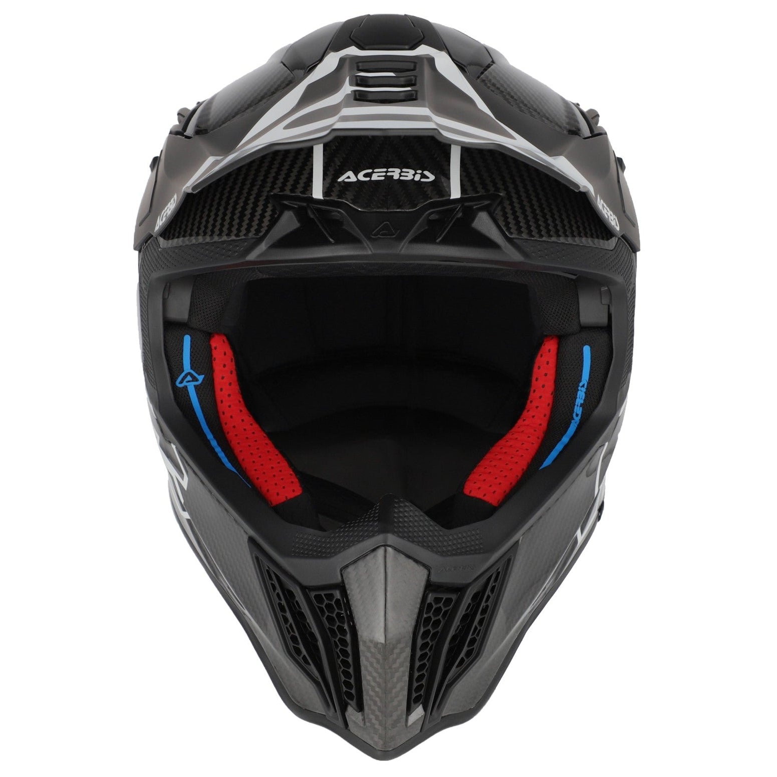ACERBIS helm Airstrike-C zwart/wit