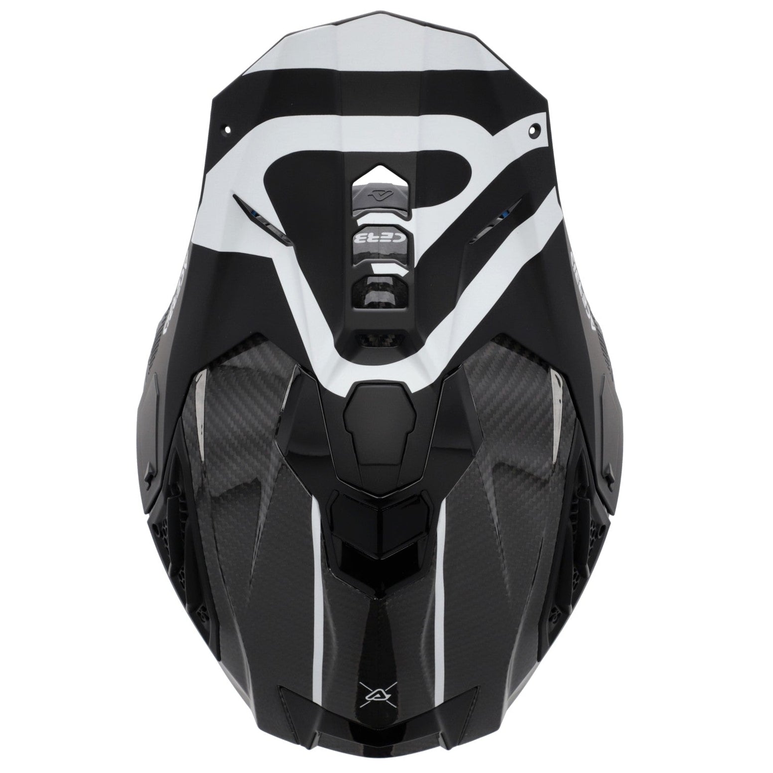 ACERBIS helm Airstrike-C zwart/wit