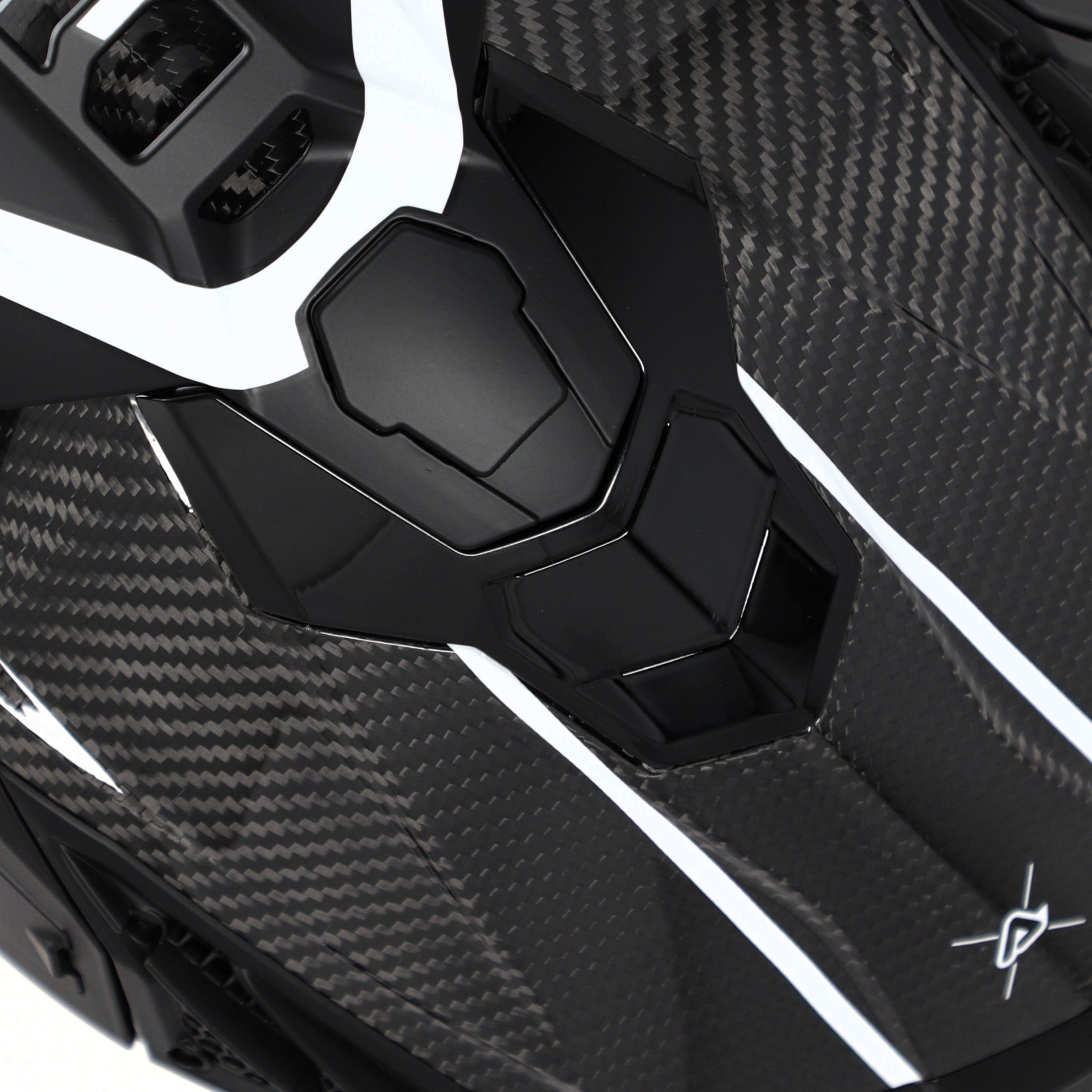 ACERBIS helm Airstrike-C zwart/wit