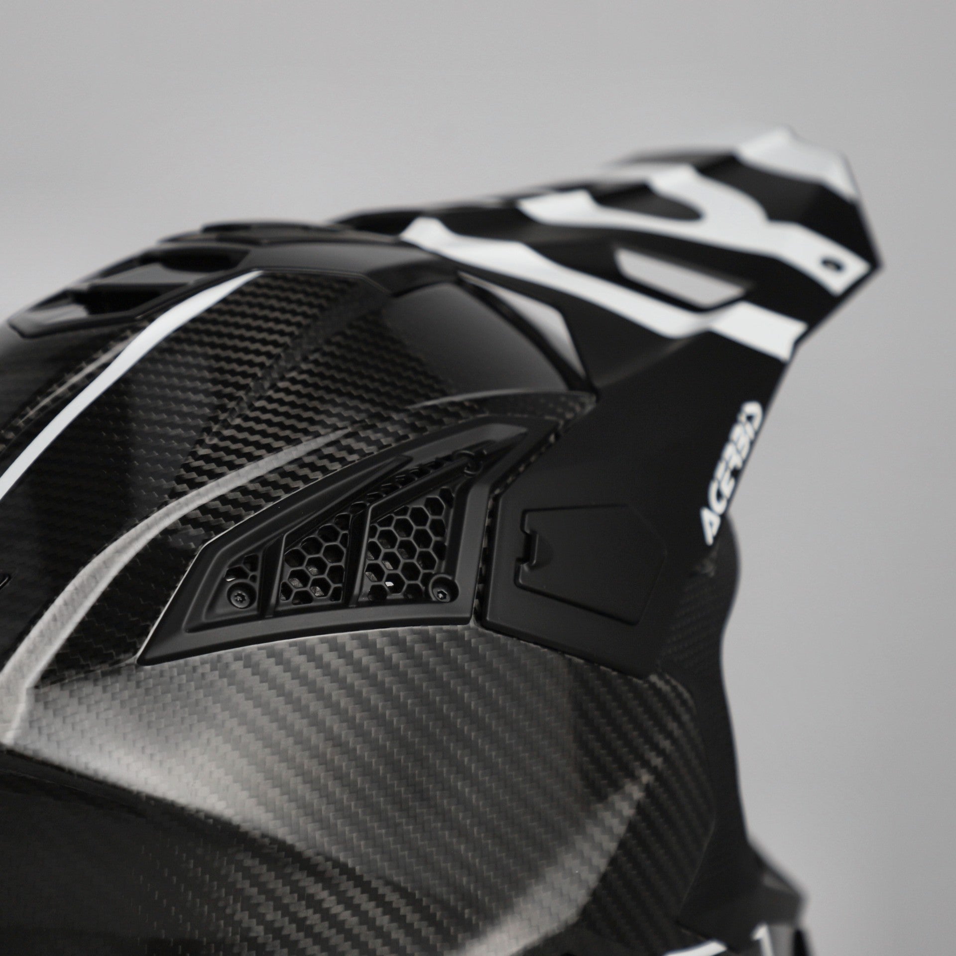 ACERBIS helm Airstrike-C zwart/wit