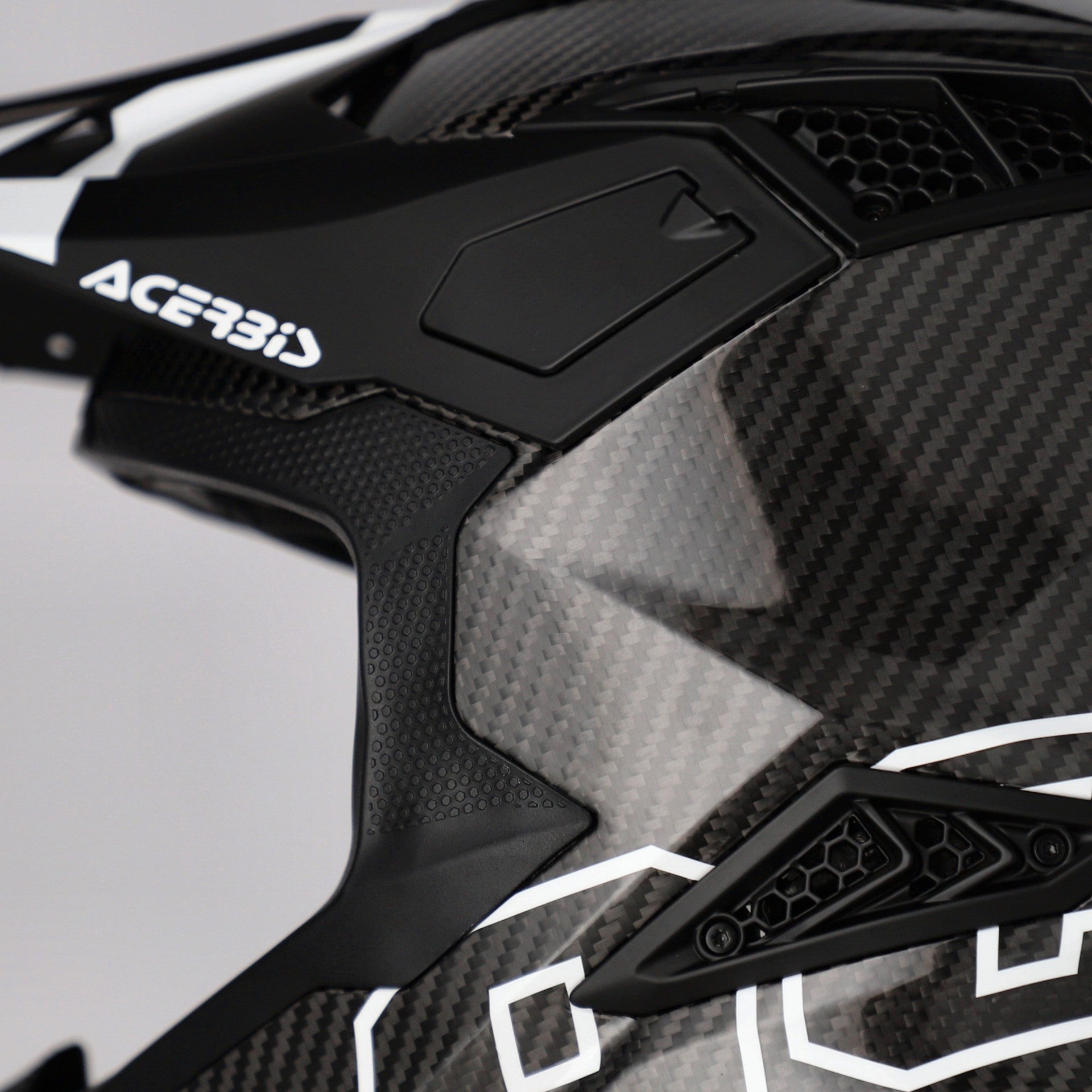 ACERBIS helm Airstrike-C zwart/wit