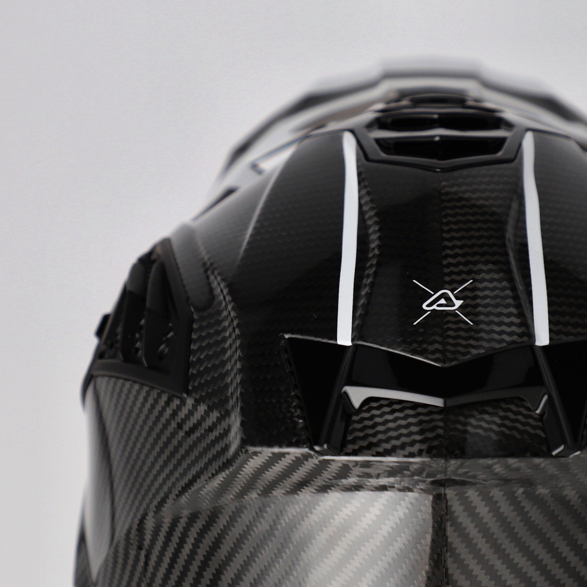ACERBIS helm Airstrike-C zwart/wit