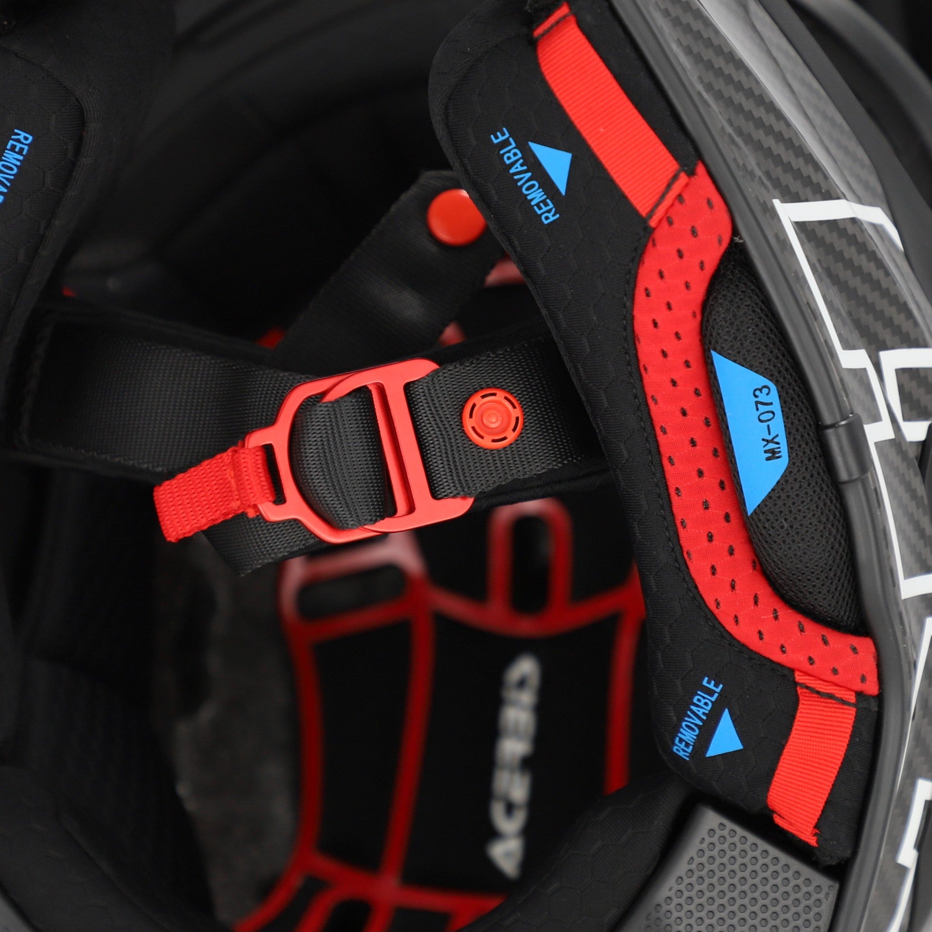 ACERBIS helm Airstrike-C zwart/wit