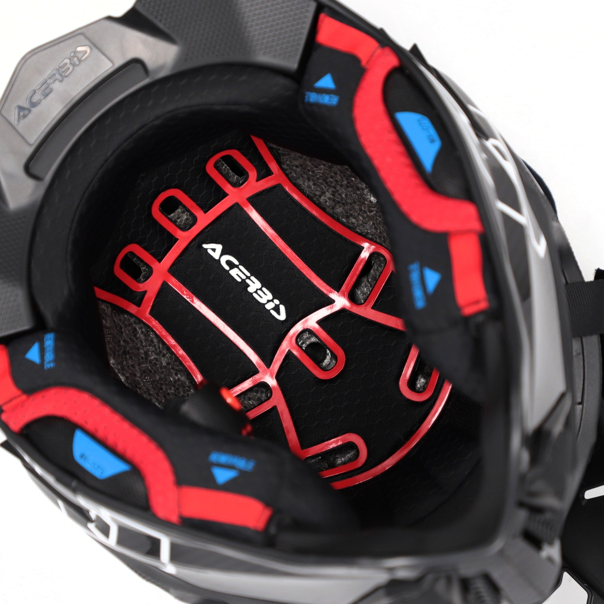 ACERBIS helm Airstrike-C zwart/wit