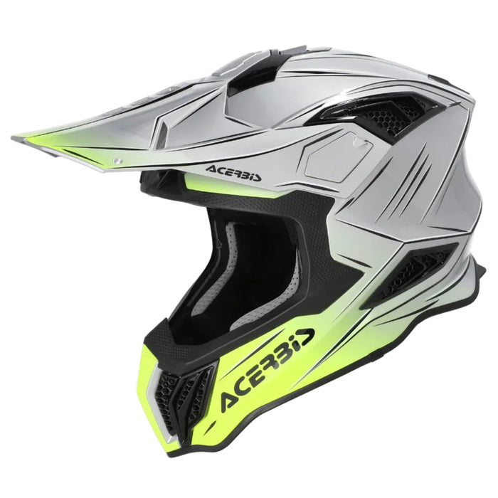 Casco ACERBIS Airstrike-X grigio/giallo
