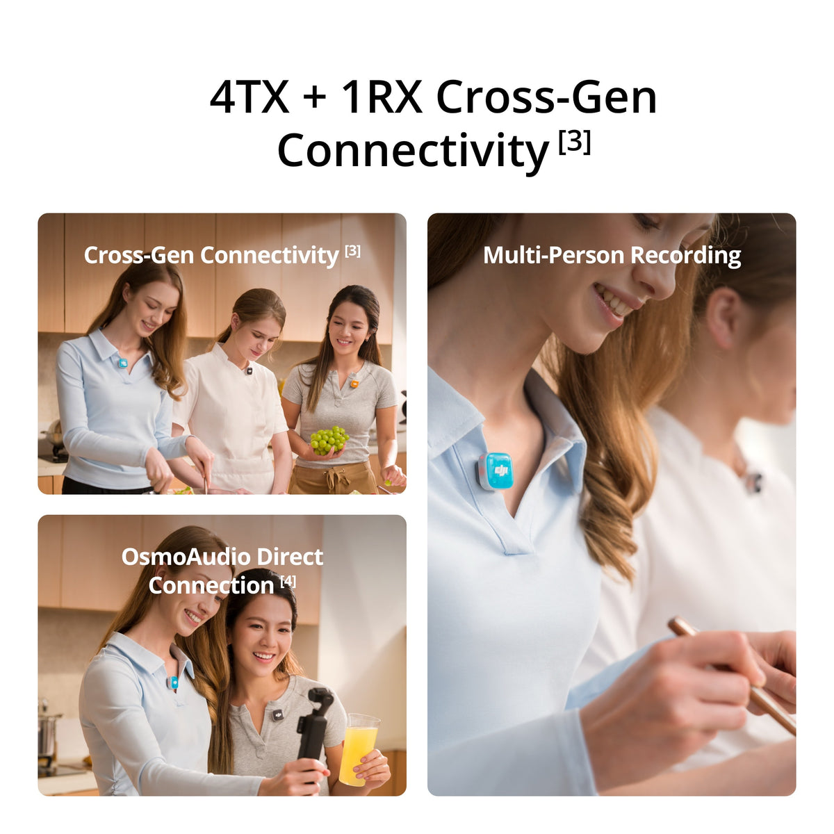 DJI Mic Mini 2S (2 TX + 1 RX + opladningsetui)