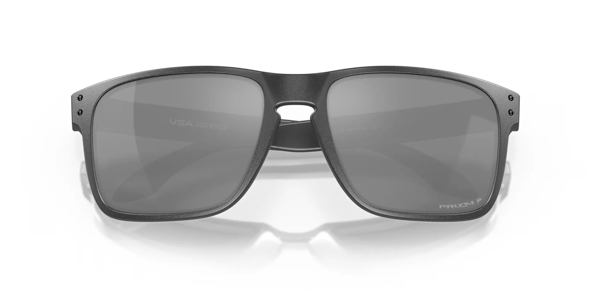 OAKLEY solbriller Holbrook XL steel grey m/prizm sort polariseret