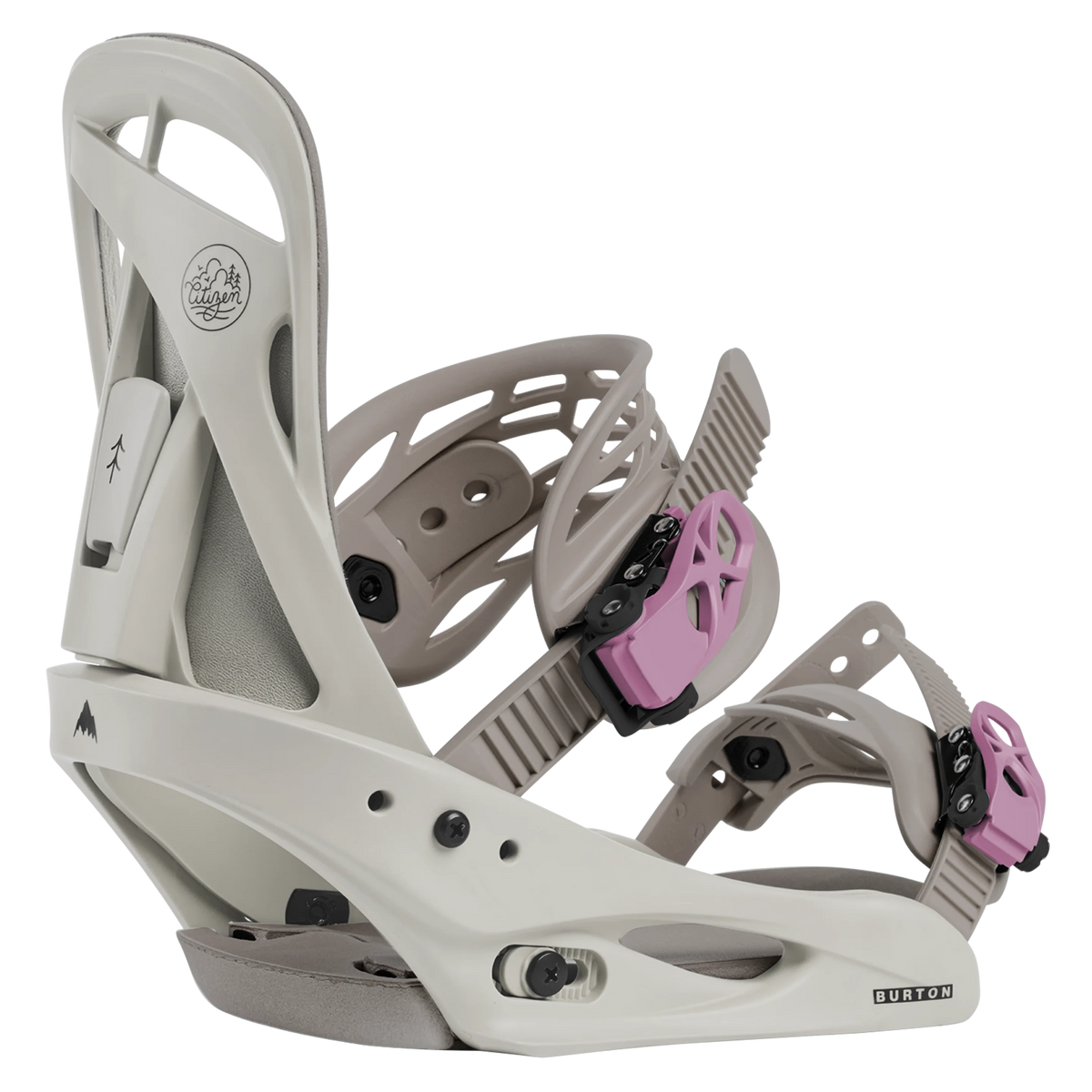 BURTON WMS Citizen chinchilla grey bindings