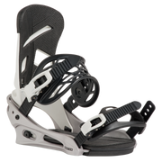 BURTON Mission white/silver bindings