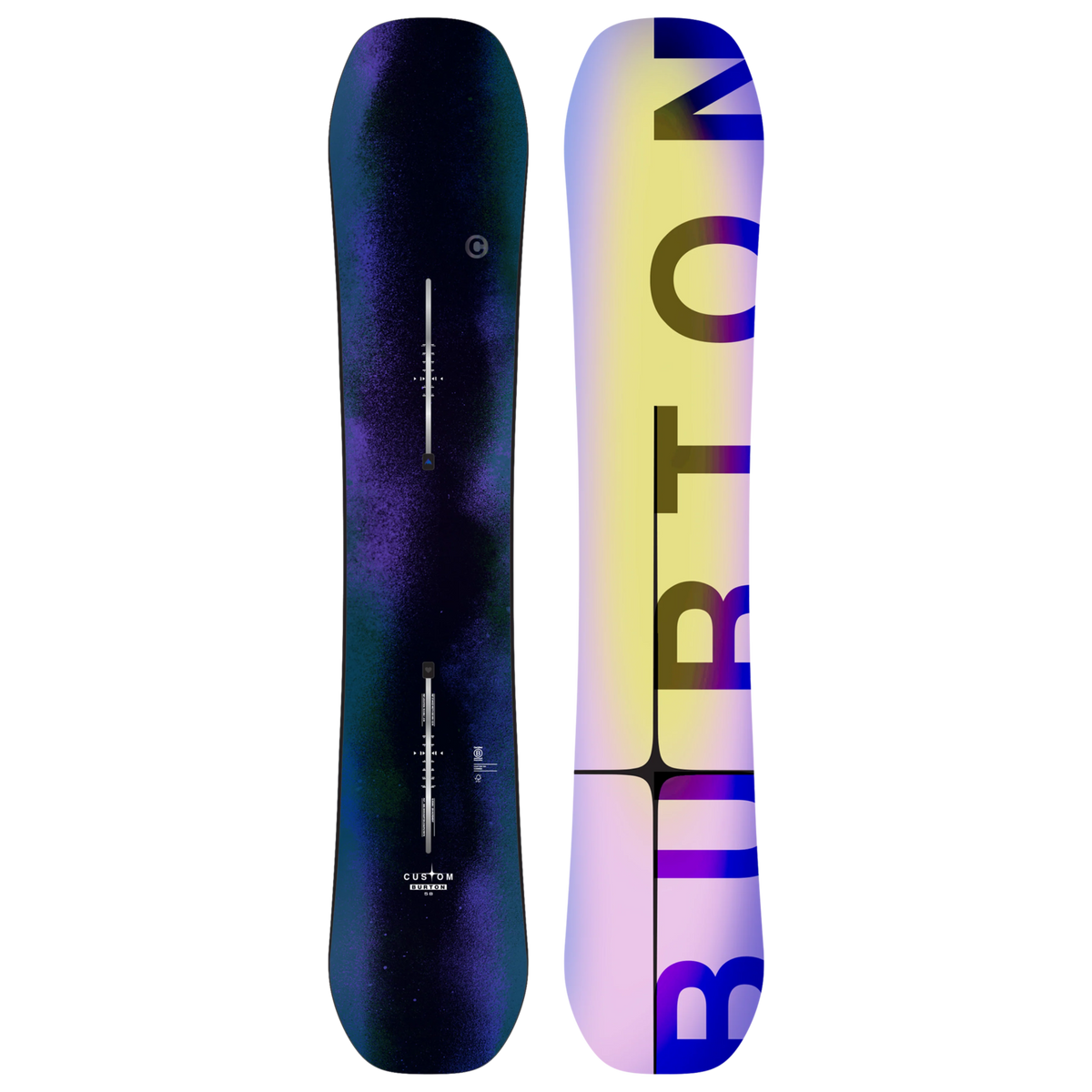 BURTON Custom faded snowboard