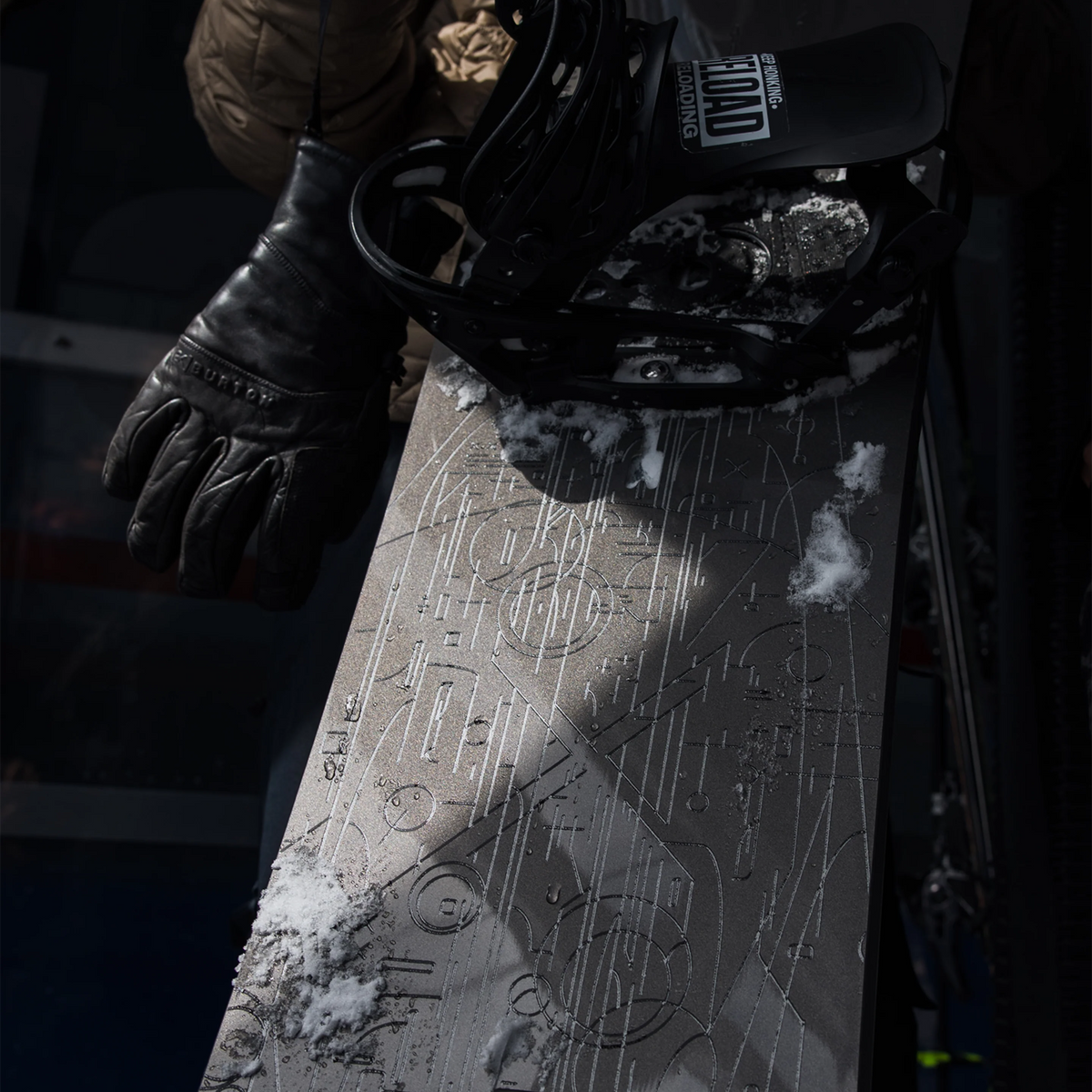 BURTON Custom X Wide etched snowboard
