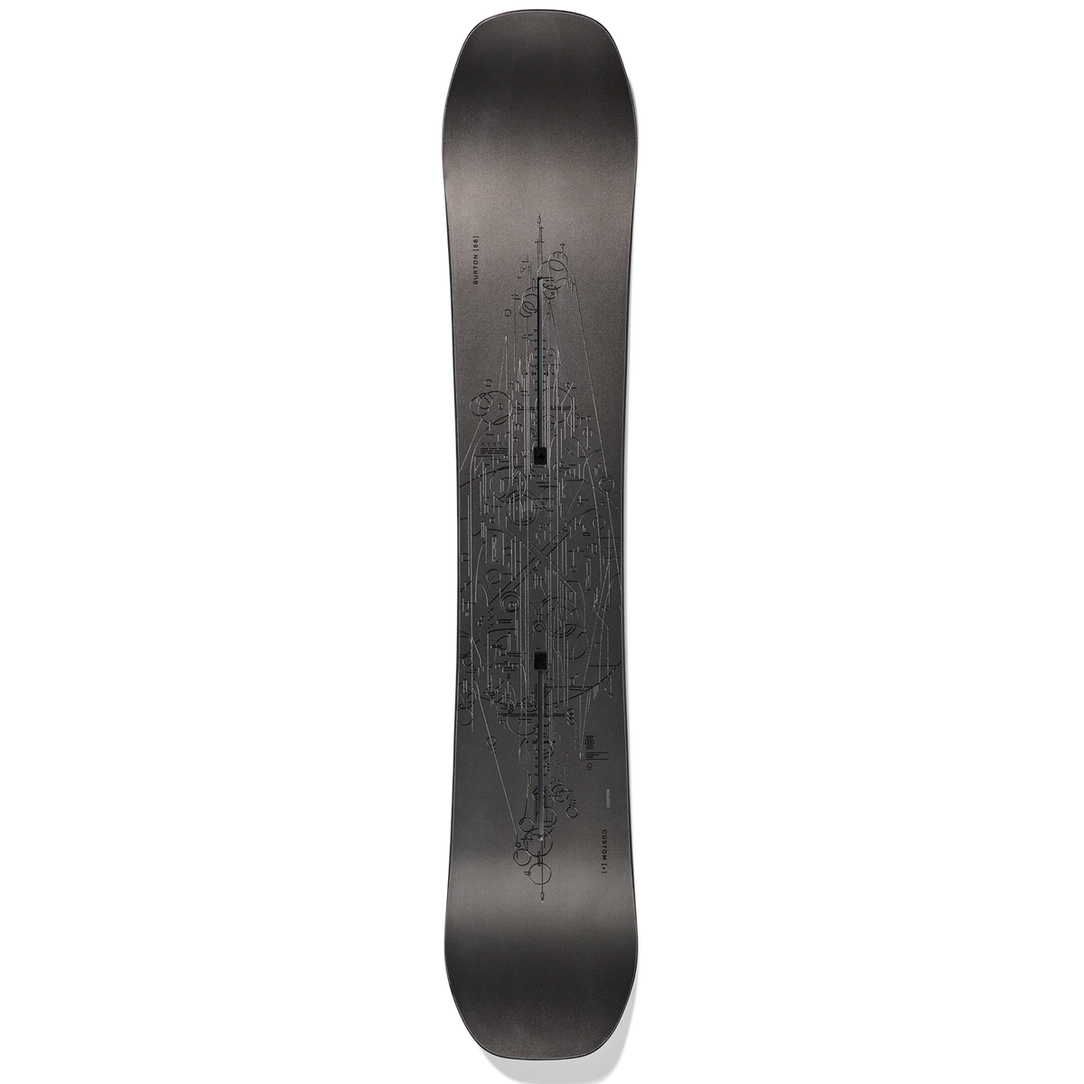 BURTON Custom X Wide etched snowboard