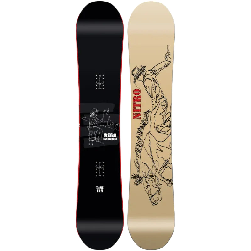 NITRO T1 x Sam Taxwood Wide snowboard