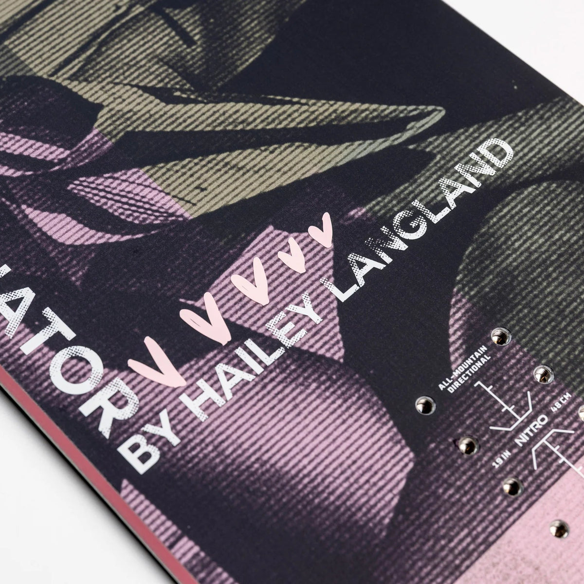 NITRO Alternator X Hailey Womans green snowboard