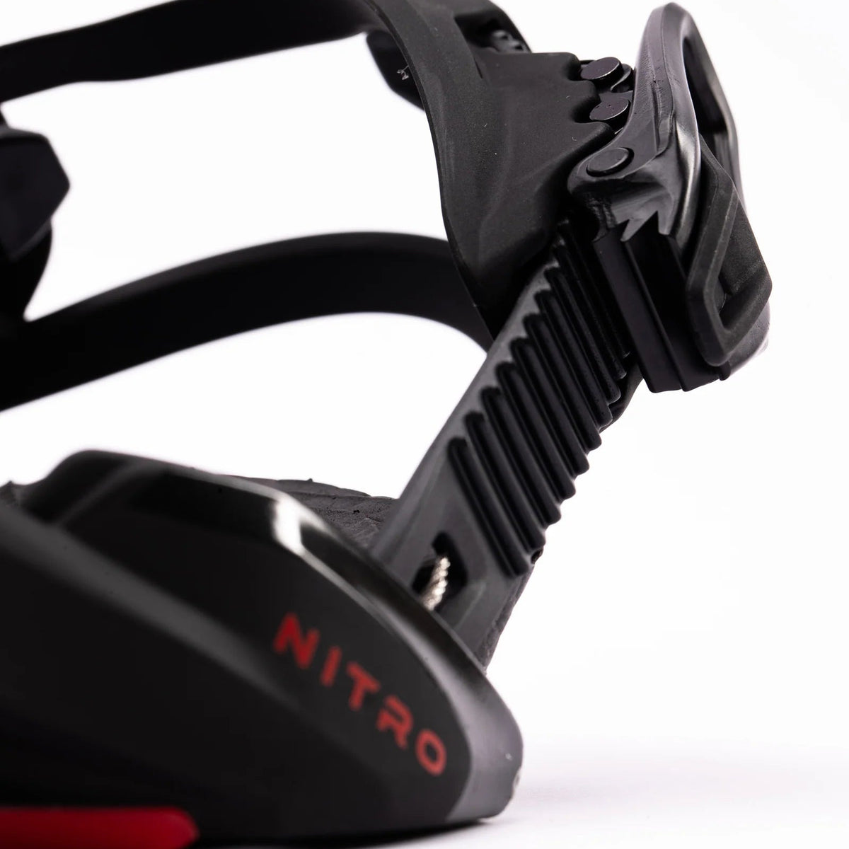 NITRO Phantom+ ultra black/red bindings