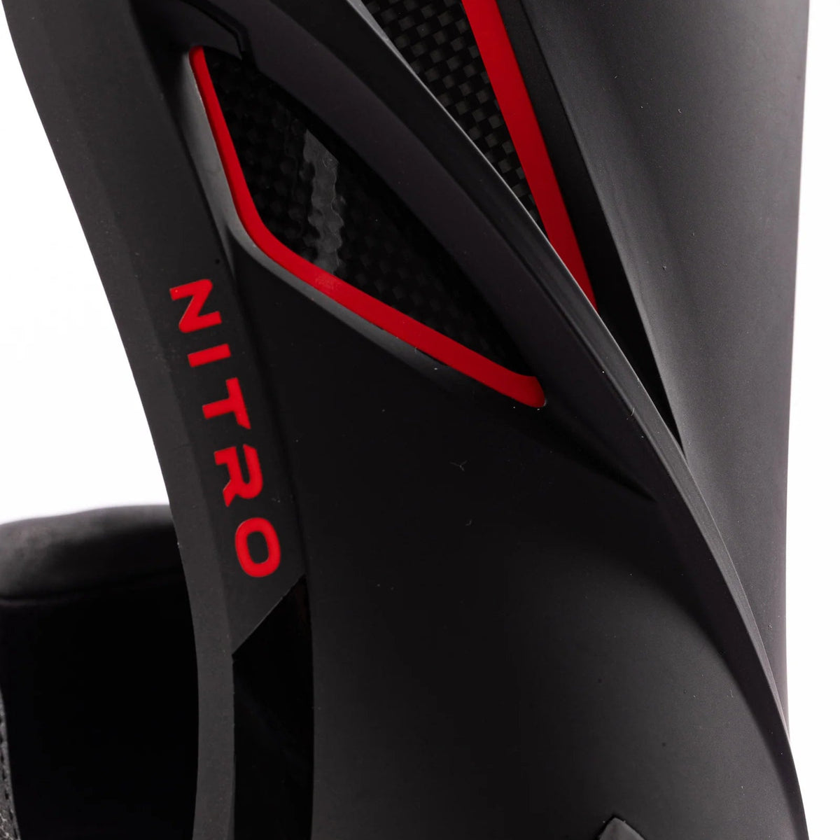 NITRO Phantom+ ultra black/red bindings