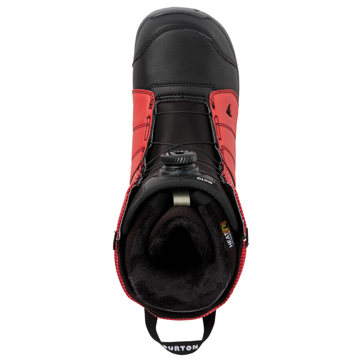 BURTON Moto Boa geranium red/black boots