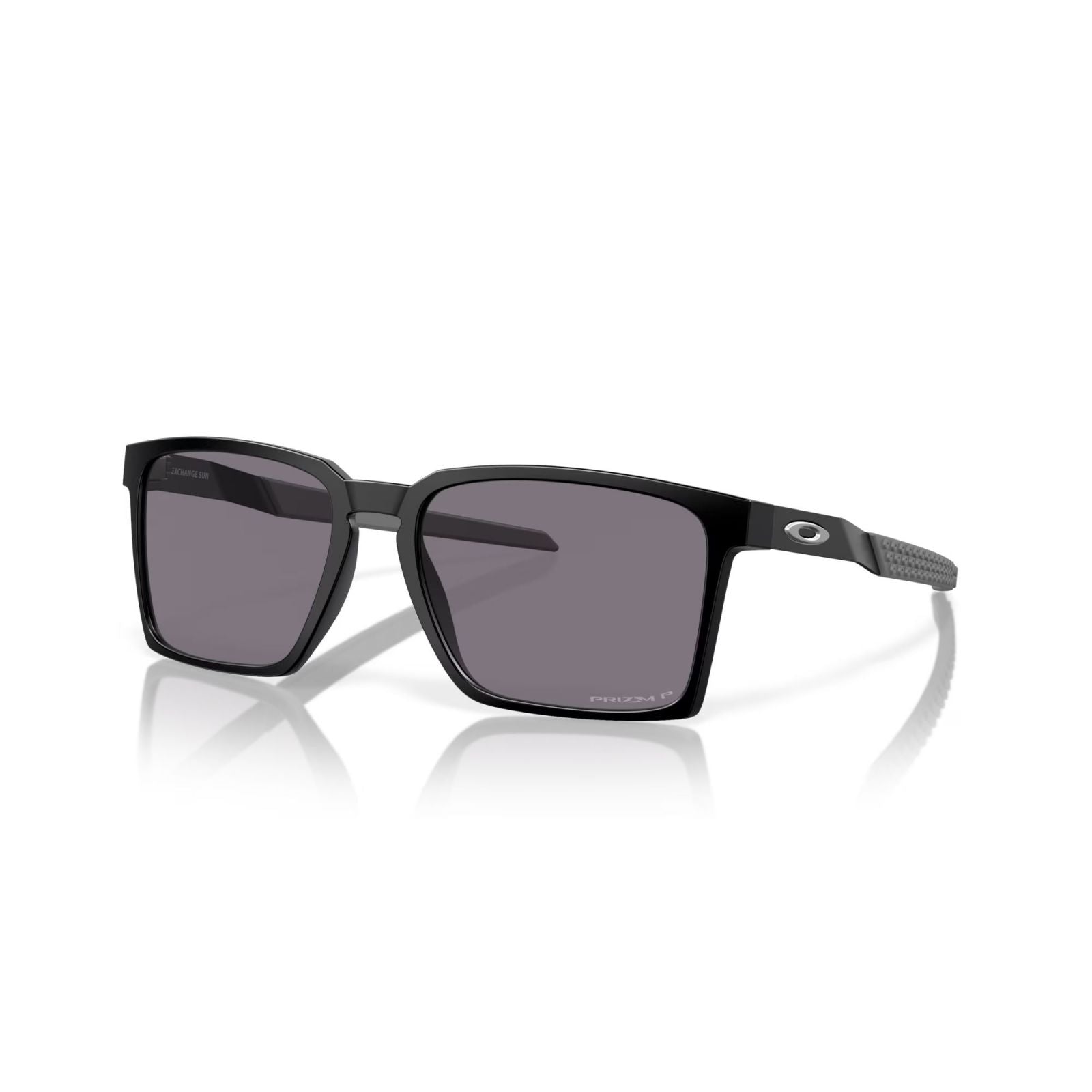 OAKLEY solbriller Exchange Sun satin sort med prizm grå polariseret