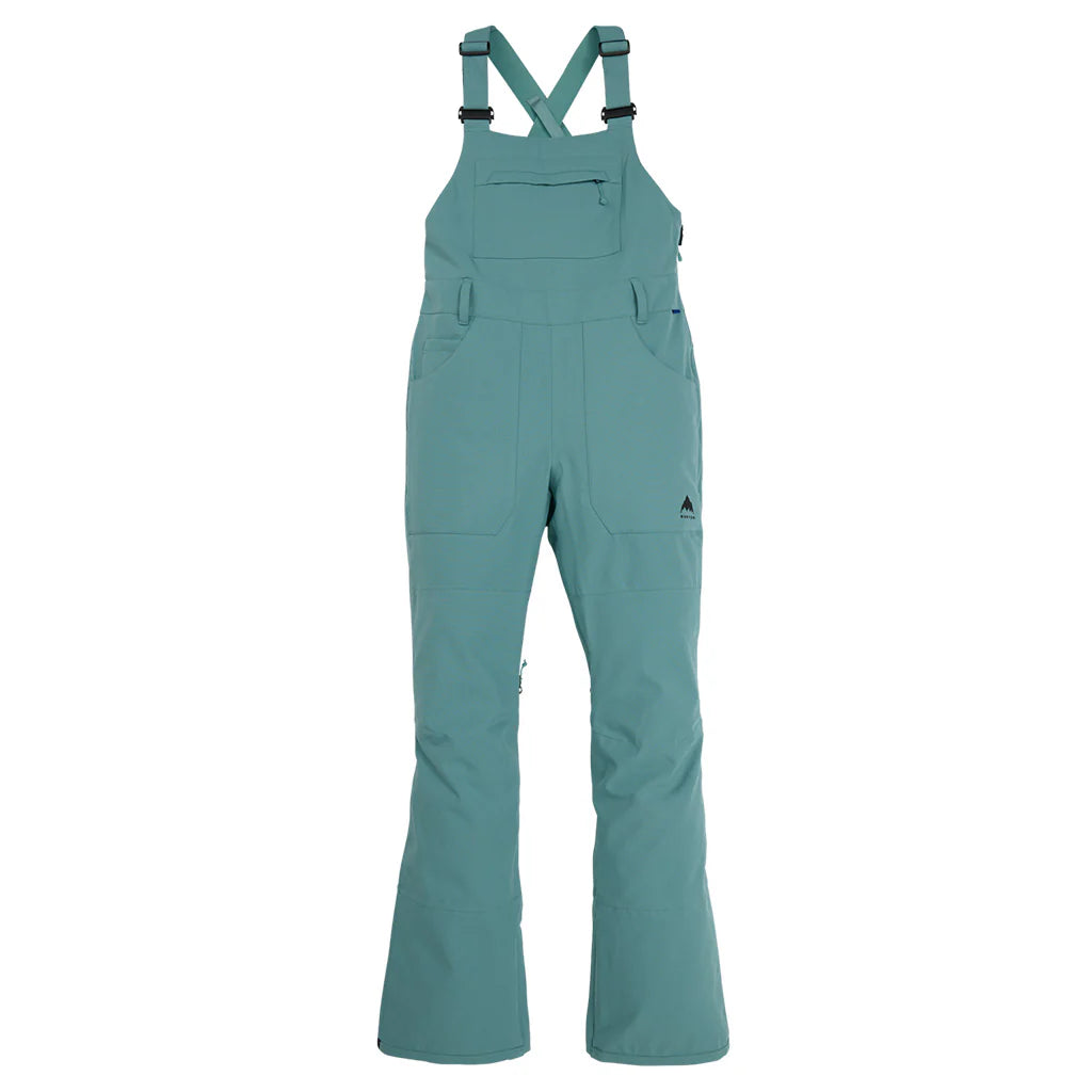 BURTON broek W Avalon Bib lichtgroen