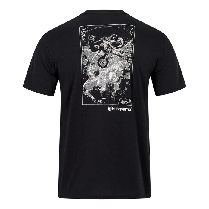 HUSQVARNA Duntless T-shirt zwart