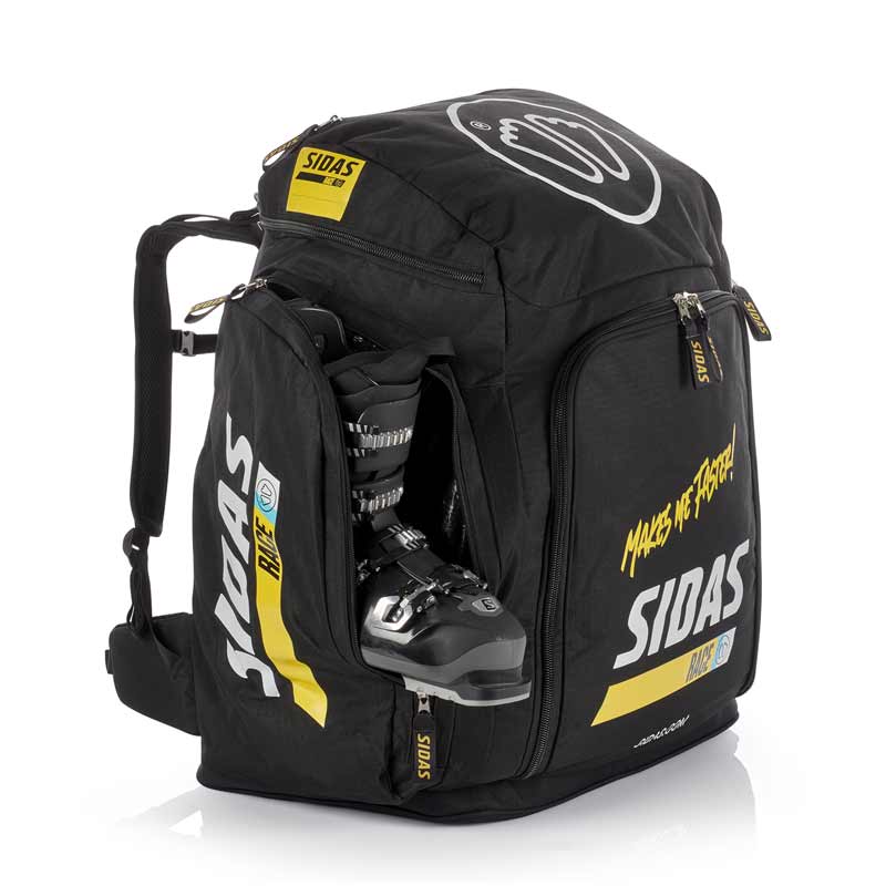 SIDAS Race Boot Tasche 90L schwarz/gelb