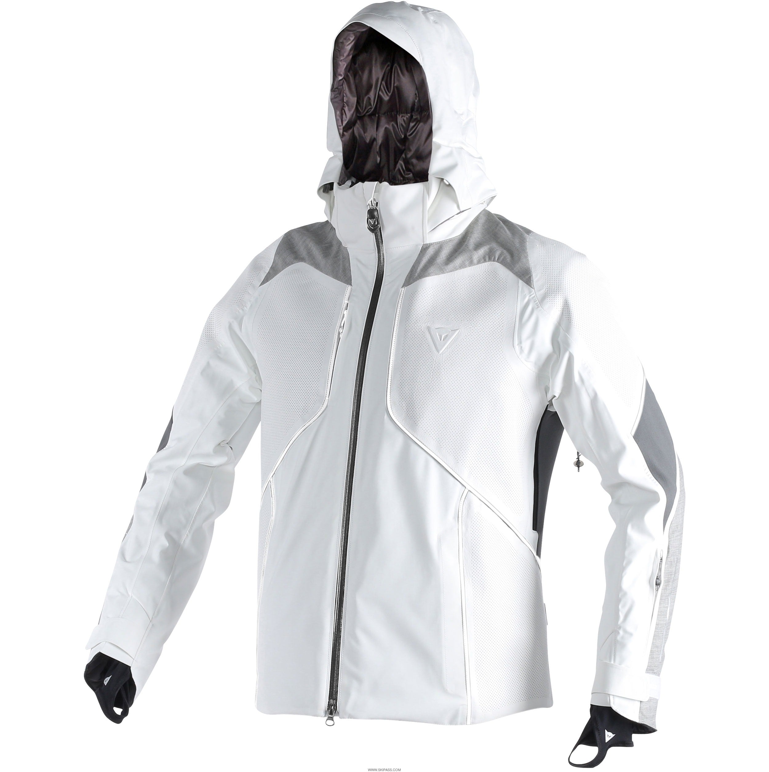 DAINESE Jacke Titano Gore-Tex weiß/grau
