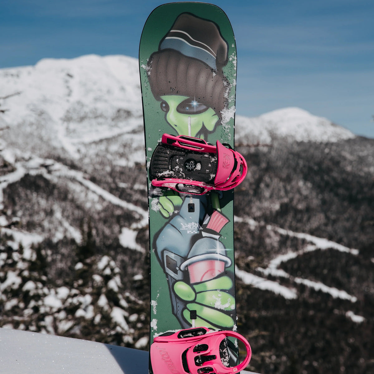 BURTON Good Company alien snowboard